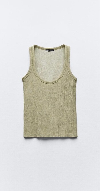 Zara Dokulu Top/Bluz