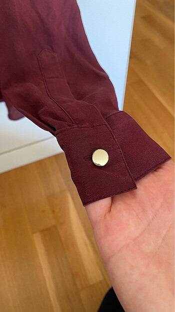 s Beden bordo Renk Banana Republic Bordo Gömlek