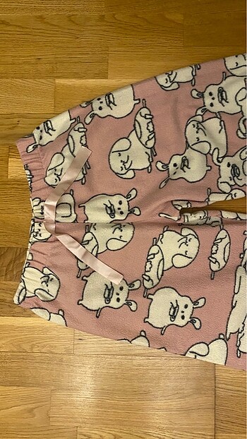 universal Beden Pembe Pijama Altı