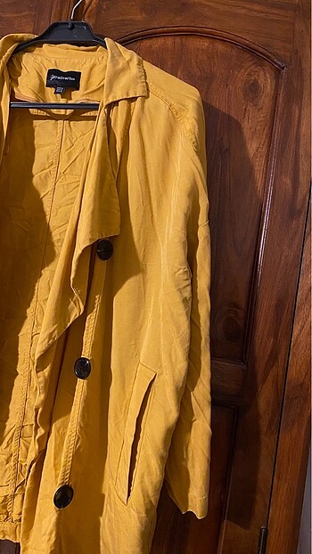 Stradivarius Stradivarius hardal rengi ceket