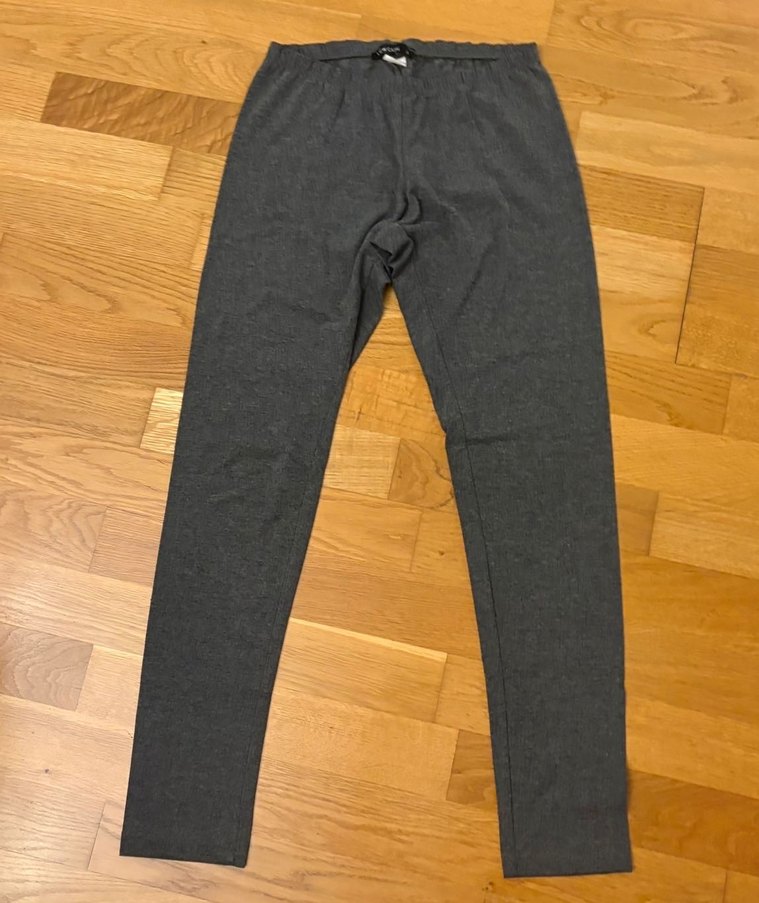 Gri Normal Boy Denim Kadın Tayt - Görsel 2