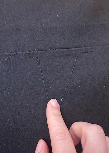 Kadın Siyah Tayt - Görsel 3