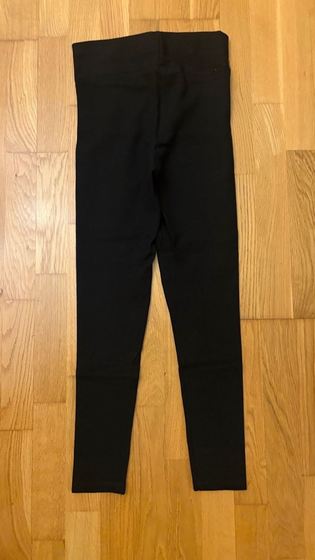 Kadın Siyah Tayt - Görsel 5