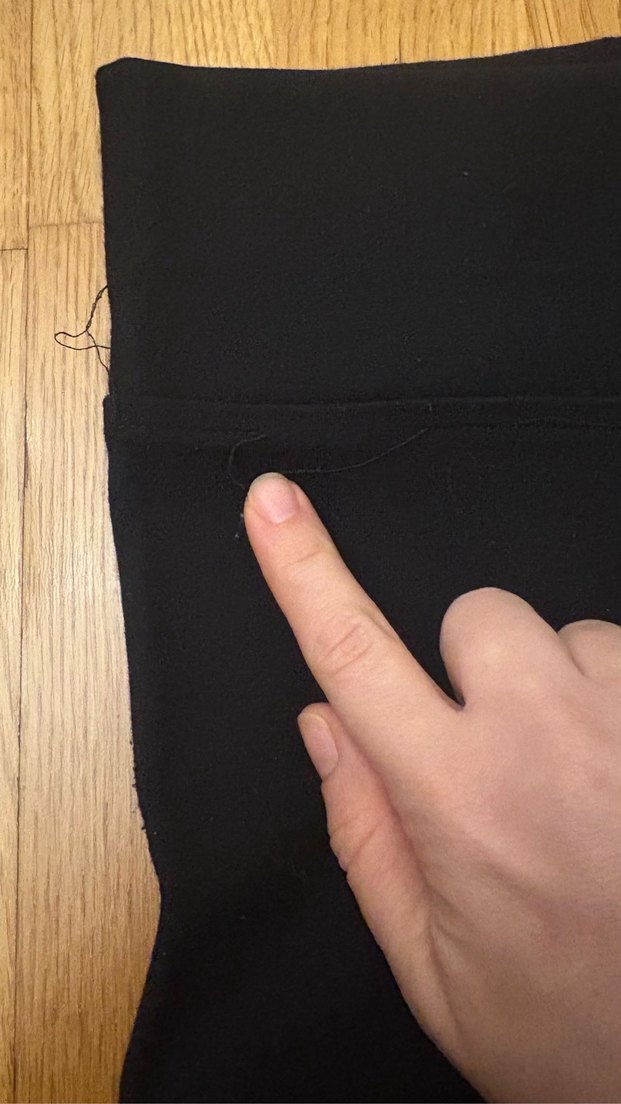 Kadın Siyah Tayt - Görsel 4