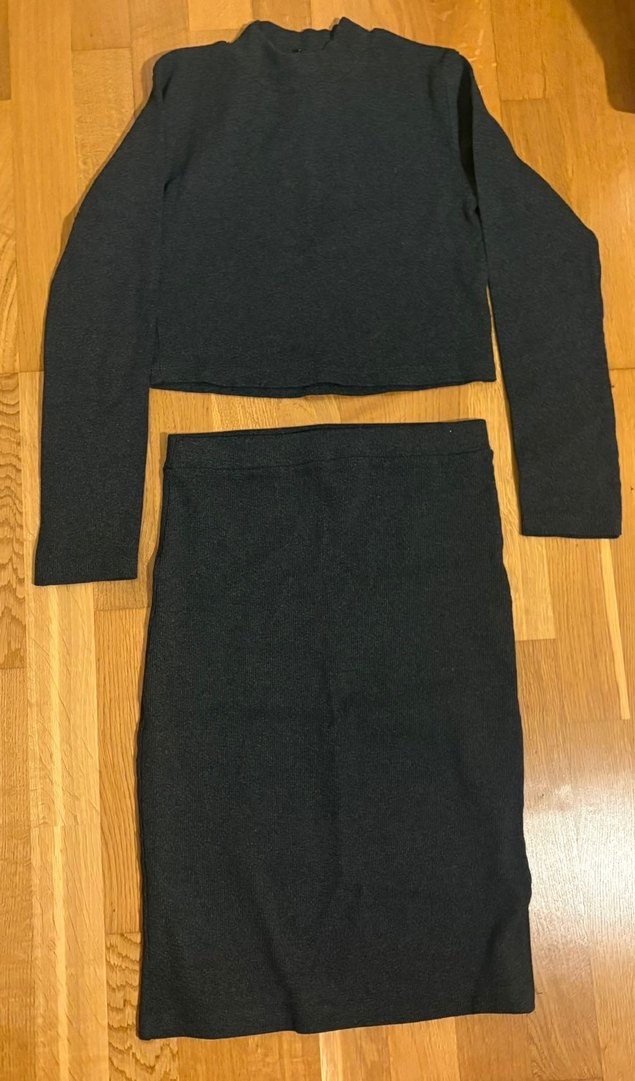 Kadın Siyah Midi Kalem Etek - Görsel 4