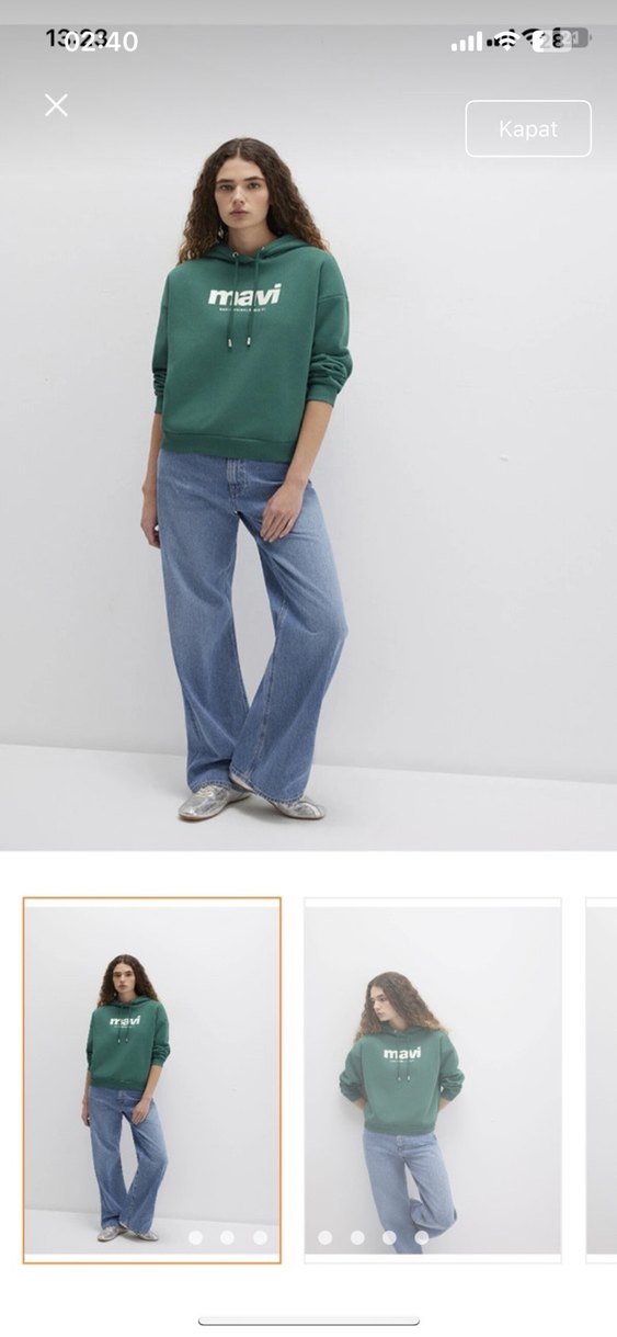 Mavi Kadın Sweatshirt - Görsel 4