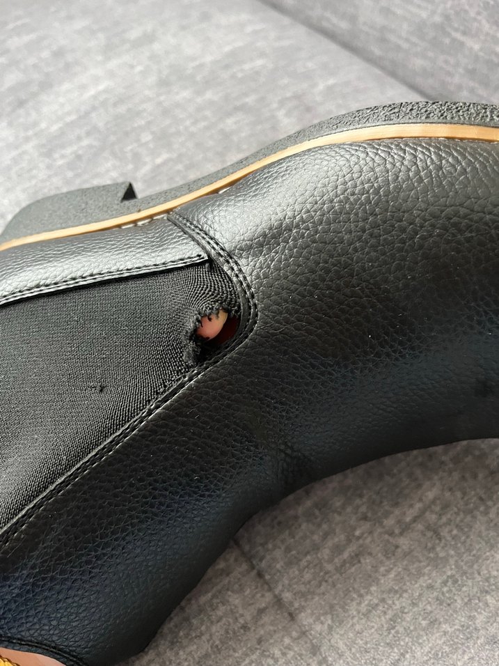 Siyah Klasik Erkek Deri Bot - Görsel 3