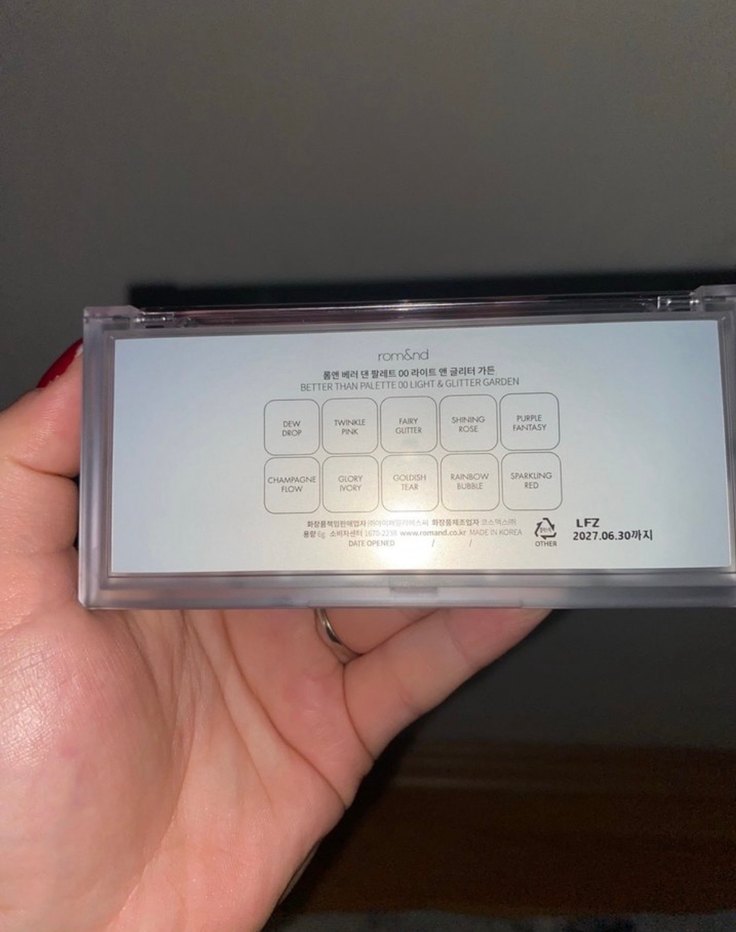 rom&nd Işıltılı Pembe Far Paleti - Görsel 4