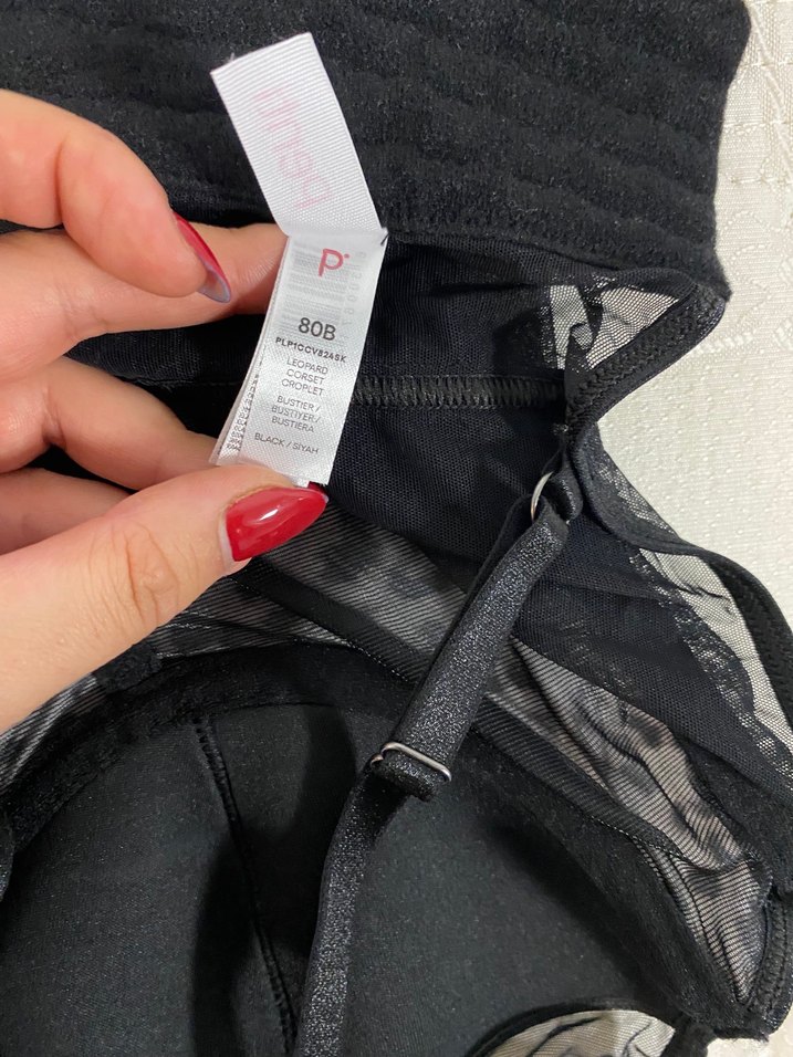 Leopar Desenli Dantel Detaylı Büstiyer - Görsel 3