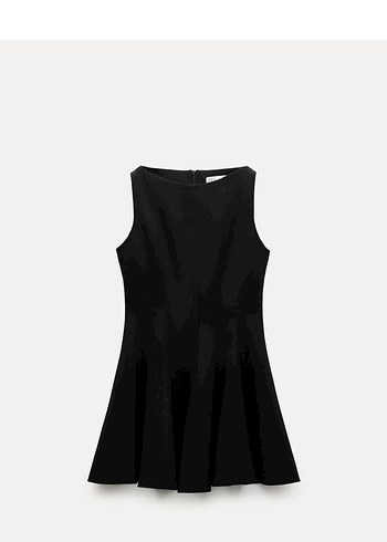 Zara Siyah Mini Elbise - Görsel 2