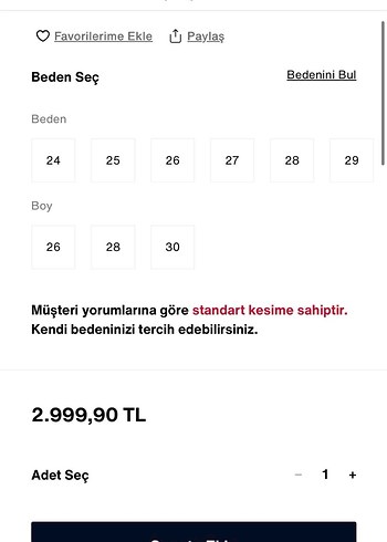 501® Orijinal Hafif Kesim Kadın Jean Pantolon - Görsel 2