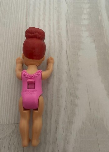 Pembe Mayo Giymiş Bebek ve Küvet Oyuncak - Görsel 2