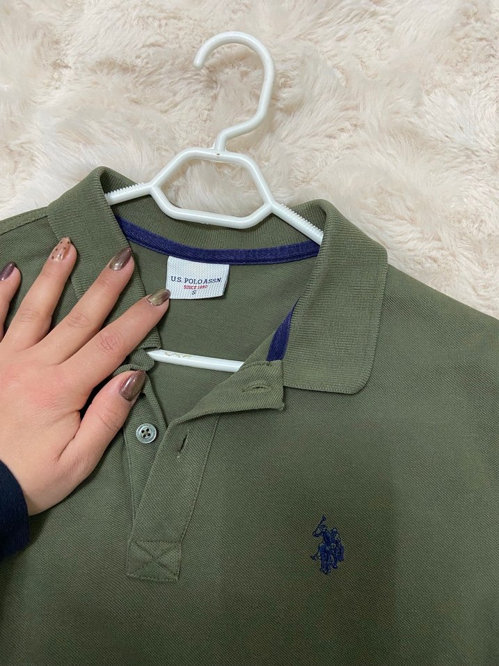 Erkek Haki Orijinal  Polo Tişört Regular Fit - Görsel 2