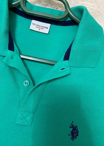 Yeşil Erkek Orijinal Polo Tişört Kısa Kollu - Görsel 2