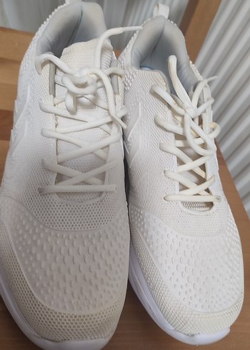 Beyaz Bağcıklı Erkek Spor Ayakkabı - Görsel 2