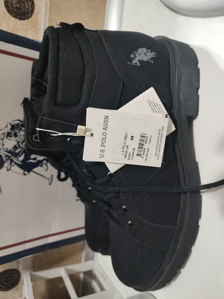 U.S. Polo Assn.Erkek Botu Yeni Etiketli - Görsel 4