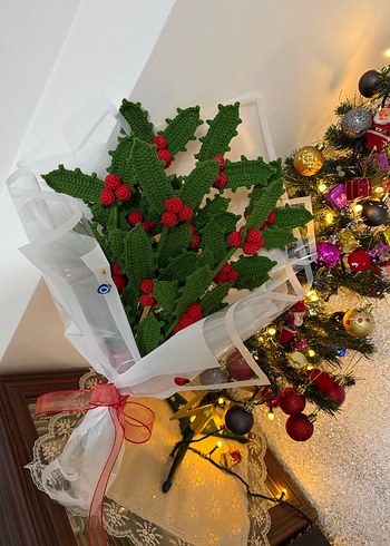 El Örgüsü Kokina Hediye Buketi - Görsel 3