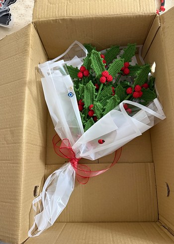 El Örgüsü Kokina Hediye Buketi - Görsel 4