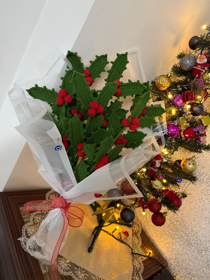 El Örgüsü Kokina Hediye Buketi - Görsel 3