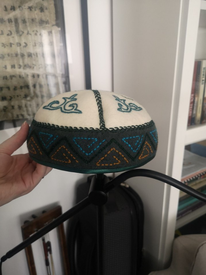 Geleneksel Kırgız Şapka/Takke - Görsel 2