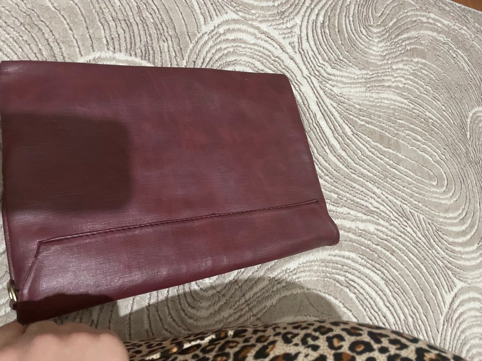 Adet fiyatıdır Süet Fermuarlı Kadın Çanta - Görsel 2