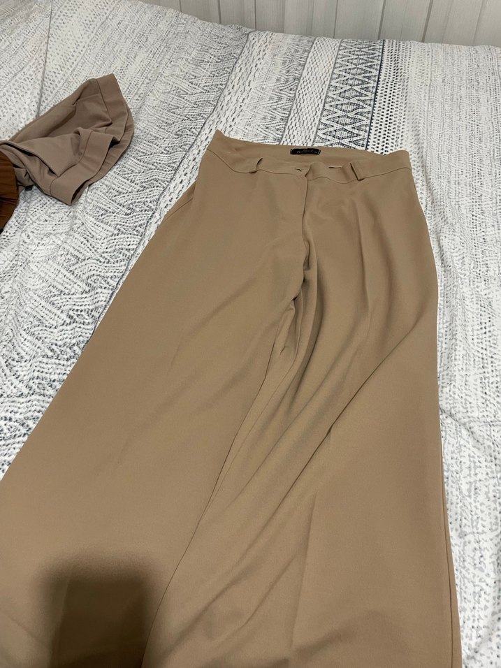 Kahverengi Kadın Kumaş Pantolon 4 adet 500tl - Görsel 3