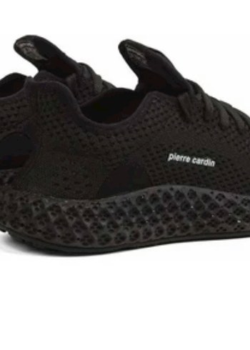 Pierre Cardin Siyah kadın Spor Ayakkabı - Görsel 3