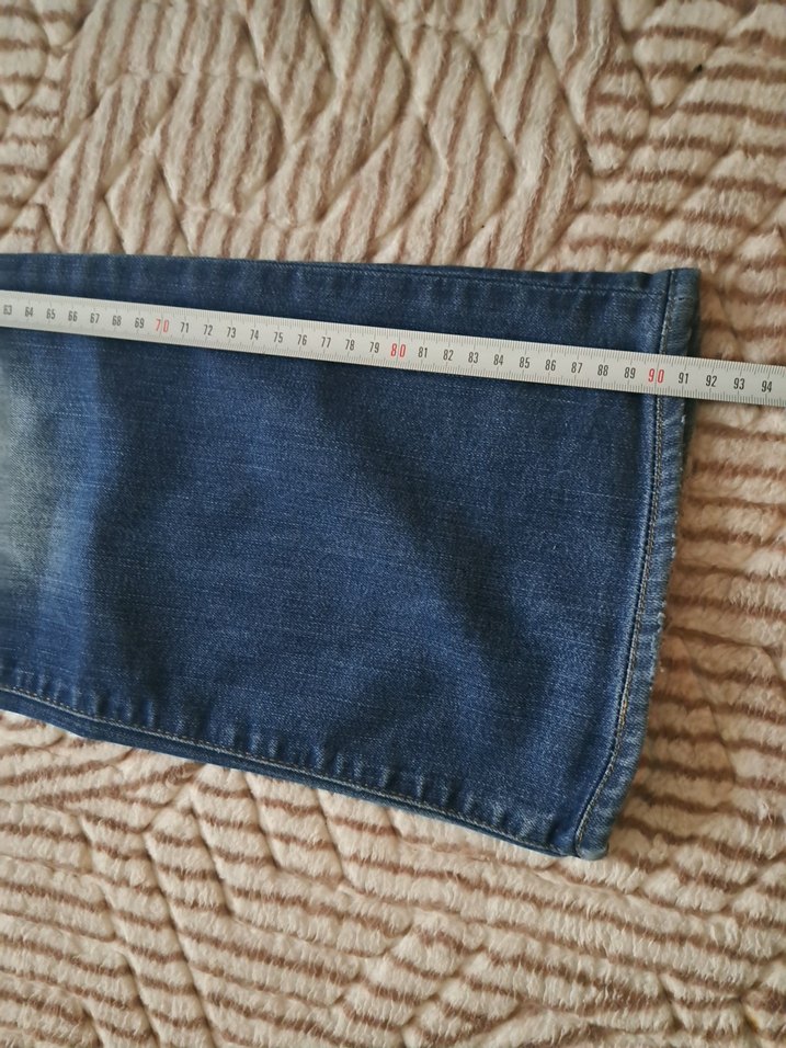 Kadın Mavi Denim Normal Boy Kot Pantolon - Görsel 4