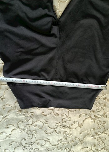 Siyah Kadın İspanyol Paça Pantolon - Görsel 5