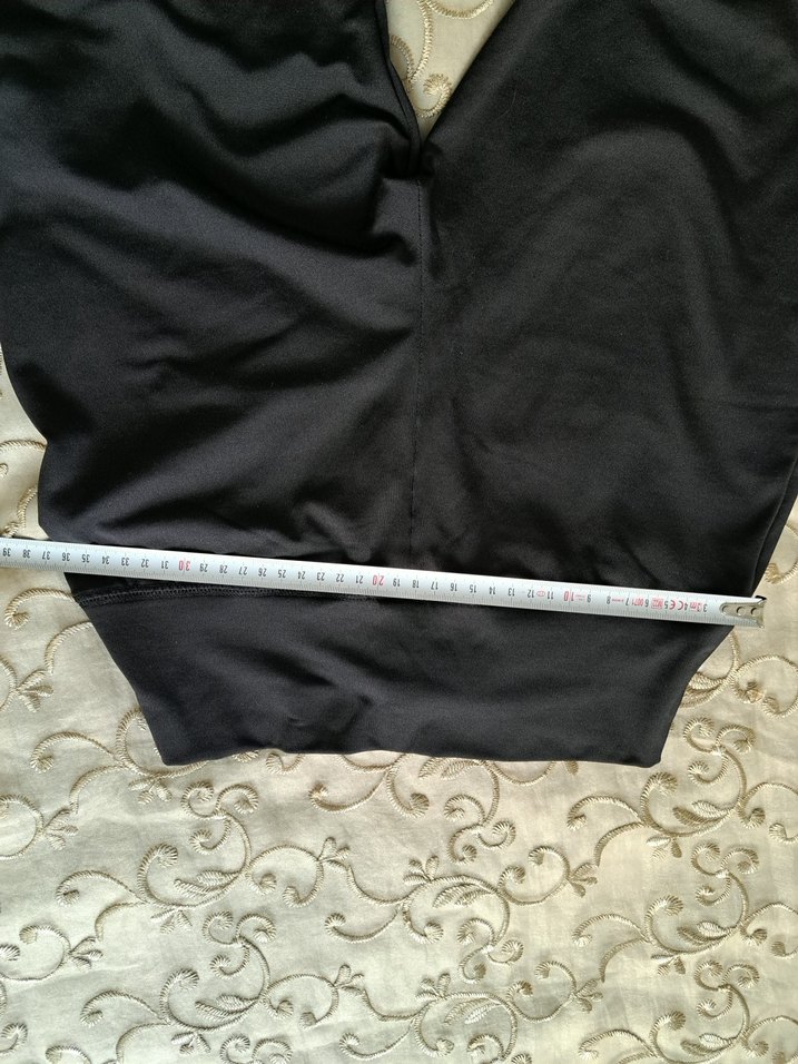 Siyah Kadın İspanyol Paça Pantolon - Görsel 5