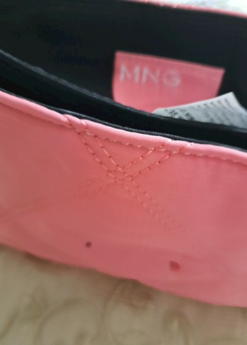 Pembe Zincir Detaylı Kadın Çanta - Görsel 4