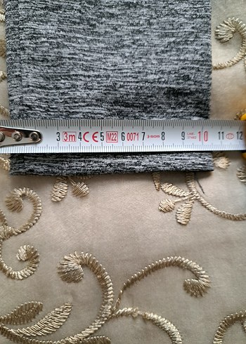 Gri Spor Kadın Tayt, Esnek ve Rahat - Görsel 6