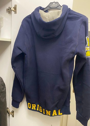 Erkek çocuk lacivert Fermuarlı Sweatshirt - Görsel 4