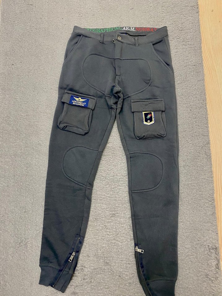 Gri Fermuarlı Erkek Outdoor Eşofman Altı - Görsel 2