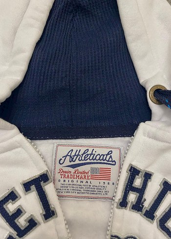 Erkek kapüşonlu Pamuklu Fermuarlı Sweatshirt - Görsel 5