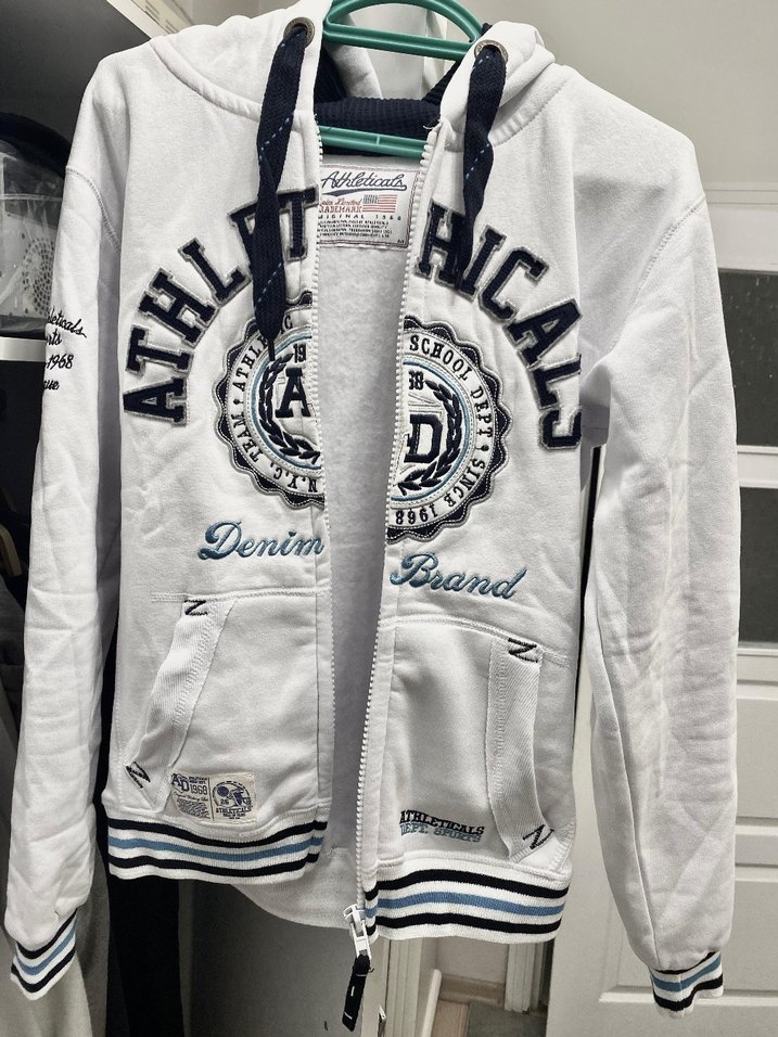 Erkek kapüşonlu Pamuklu Fermuarlı Sweatshirt - Görsel 2