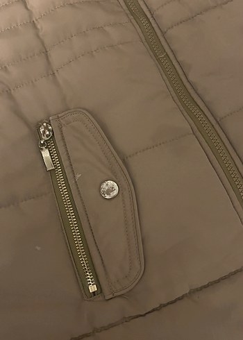 Kahve Kürk Detaylı Midi Kadın Mont - Görsel 4