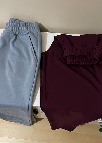 Gri Mini Kadın Rahat Kesim Eşofman - Görsel 2