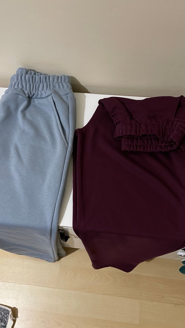 Gri Mini Kadın Rahat Kesim Eşofman - Görsel 2