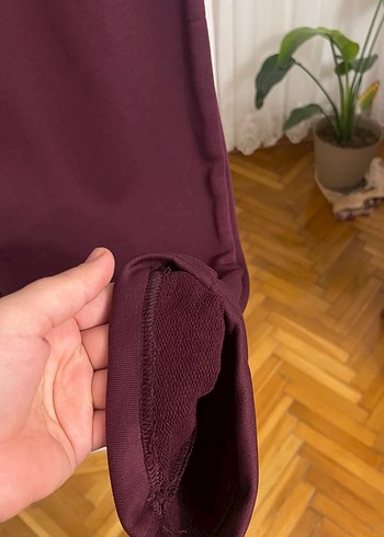 Unisex Bordo Eşofman Altı - Görsel 2