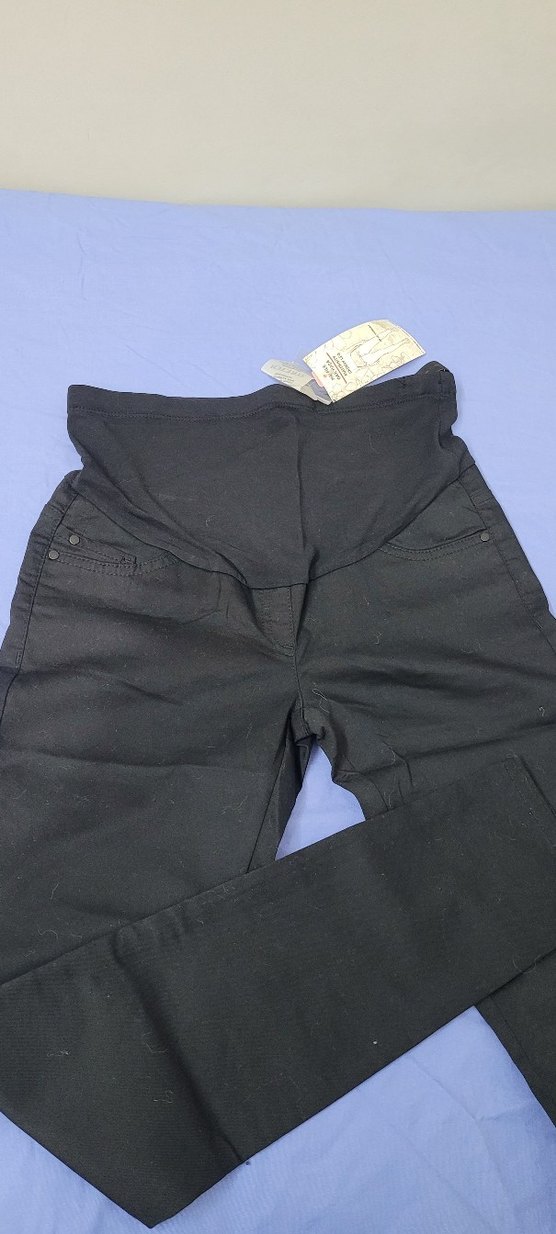 Siyah Hamile Midi Pantolon - Görsel 2