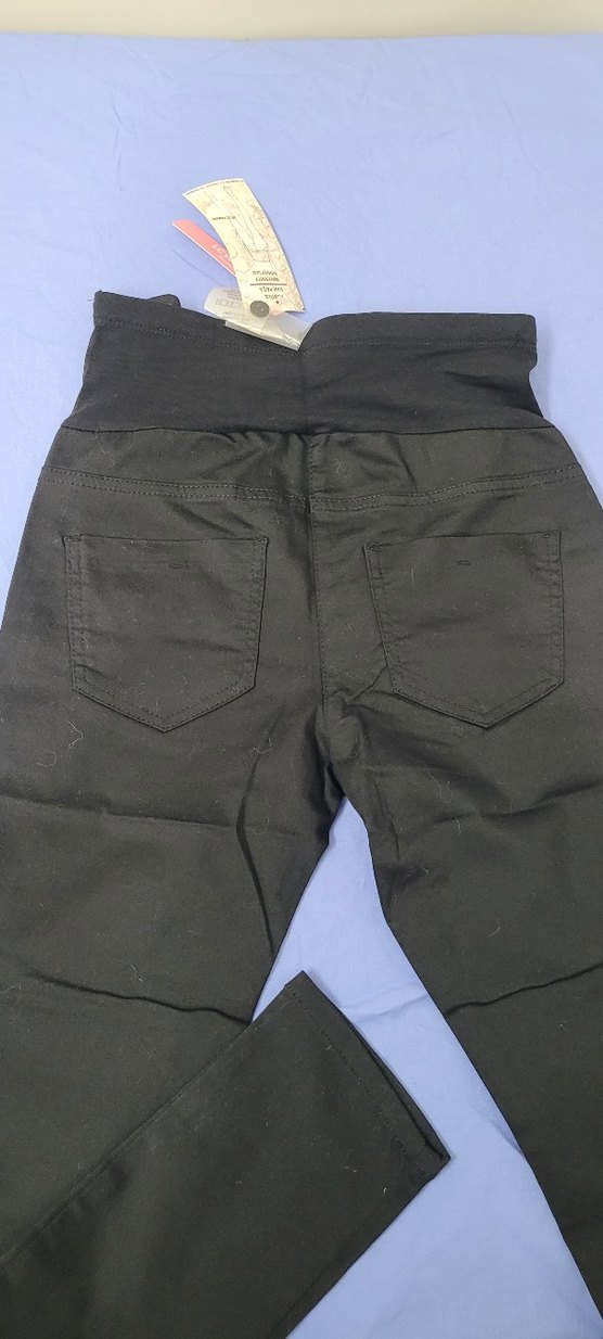 Siyah Hamile Midi Pantolon - Görsel 4