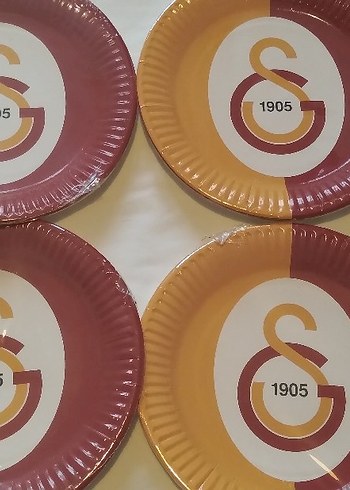 Orjinal Galatasaray tabak 8'li paket banrollü - Görsel 3