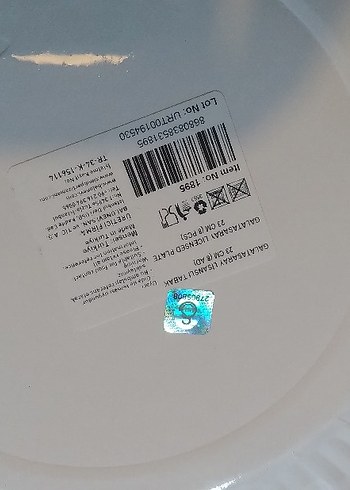 Orjinal Galatasaray tabak 8'li paket banrollü - Görsel 7