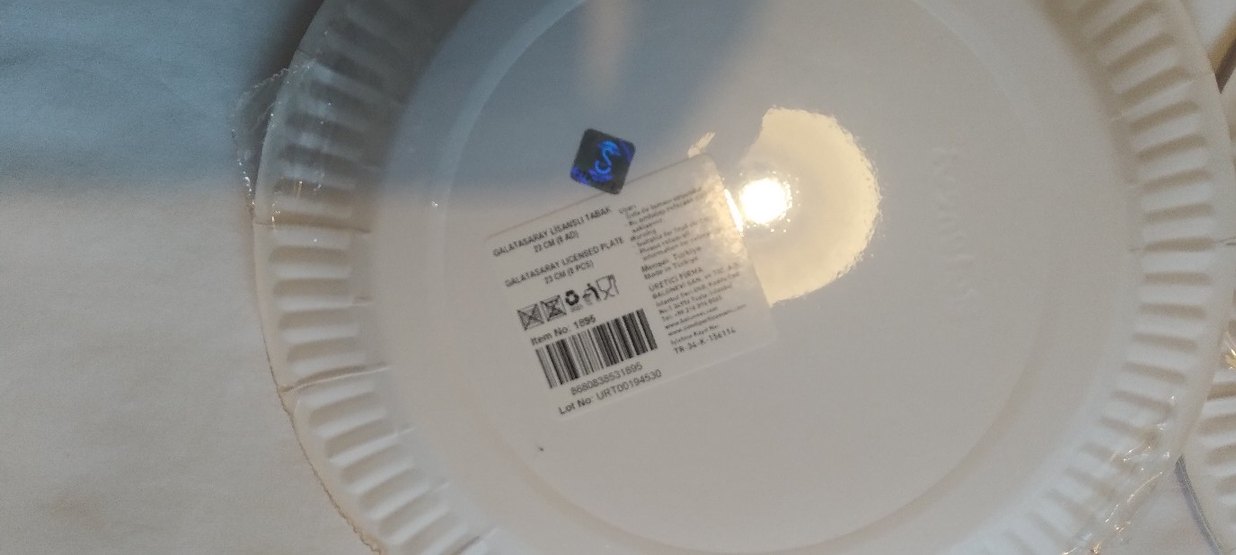 Orjinal Galatasaray tabak 8'li paket banrollü - Görsel 5