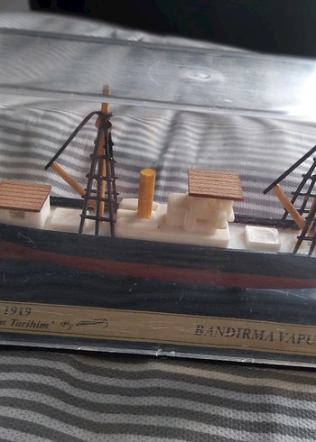 Bandırma Vapuru Minyatür Gemisi,BU boy artık yok zor bulunur - Görsel 2