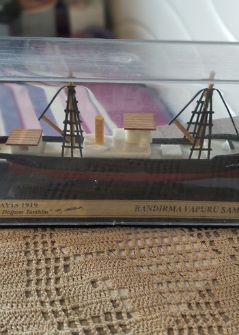 Bandırma Vapuru Minyatür Gemisi,BU boy artık yok zor bulunur - Görsel 3