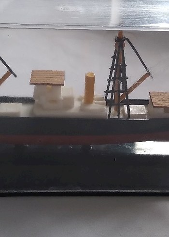 Bandırma Vapuru Minyatür Gemisi,BU boy artık yok zor bulunur - Görsel 6