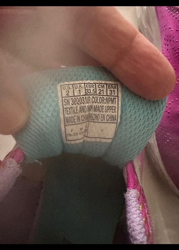 Kız Çocuk Pembe Skechers Spor Ayakkabı - Görsel 4