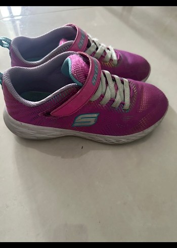 Kız Çocuk Pembe Skechers Spor Ayakkabı - Görsel 2